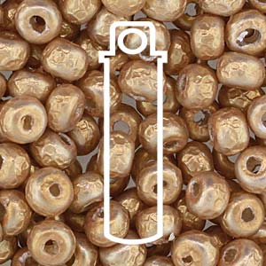 5/0 Baroque Pearl Gold Apprx 20gm Tube - 05-3953-TB