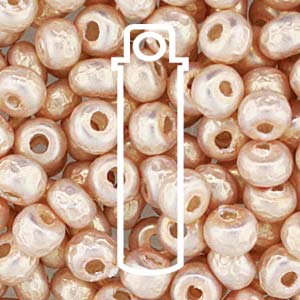 5/0 Baroque Pearl Blush Pink Apprx 20gm Tube - 05-3954-TB