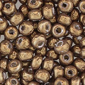 5/0 Baroque Pearl Ant Brass 50 Gram Bag - 05-3955