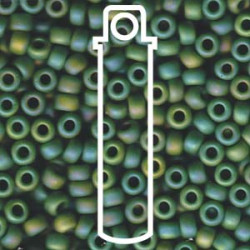 E 5/0 Matte Op Green Ab -aprx 20gm Tb - 05-411FR-TB