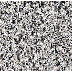 10/0 Silver Lined Crystal 250 Gm/bg - 10-91