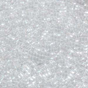 10/0 Twist Hex Cuts 250 Grams Clear Trans Rainbow - 10TW-250