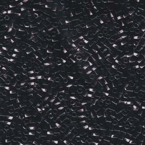 10 Twist Hex Cut 250 Gram Black Opaque - 10TW-401