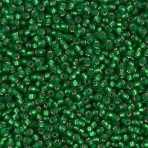 11/0 Seedbead Miyuki 250 Gram Matte S/l Green - 11-916F