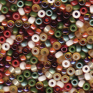 11/0 Miyuki Seed Bead Mix Earthtone-125 Gm - 11-9MIX07-125