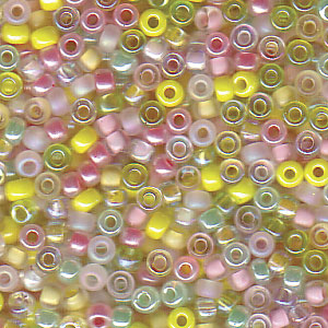 11/0 Miyuki Mix- Pink Lemonade-125 Gm Bag - 11-9MIX09-125