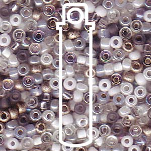 11/0 Miyuki Seed Bead Mix Apparition-aprx 24gms - 11-9MIX12-TB