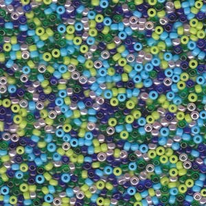 11/0 Miyuki Mix- Gemtones 250 Gm Bag - 11-9MIX14