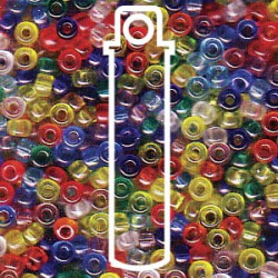 11/0 Miyuki Seed Bead Mix Rainbow-aprx 24gms - 11-9MIX16-TB