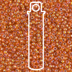 6/0 Miyuki S/l Orange Ab Appr 20gm Tube - 6-91008-TB