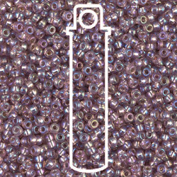 6/0 Miyuki S/l Smoky Amethyst Ab-appr 20gm Tb - 6-91012-TB