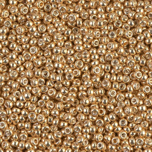 6/0 Seed Bead Galvanized Gold -100 Gm/bg - 6-91052-100