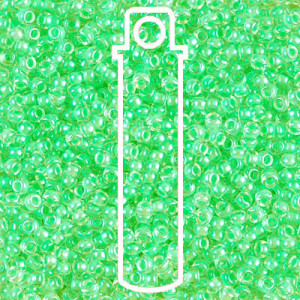 6/0 Round Luminous Mint Green- 20gm/tb - 6-91120-TB