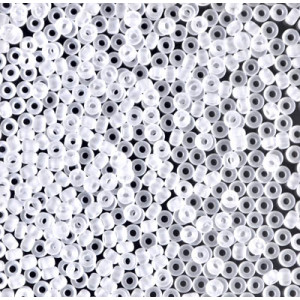 Matte Trans Crystal Miyuki 6/0 250gm - 6-9131F