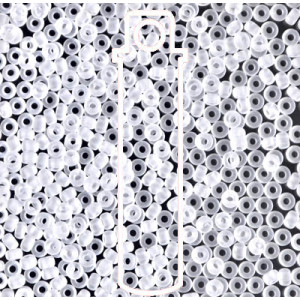 Matte Trans Crystal Miyuki Appx 20gm Tube - 6-9131F-TB