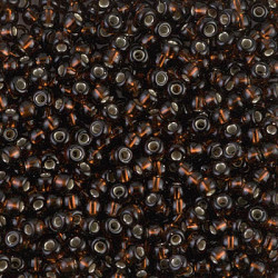 S/l Dark Topaz Miyuki 6/0 250gm - 6-9135S
