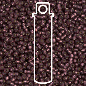 6/0 Miyuki S/l Dk Smoky Amethyst-appr 20gm Tube - 6-913F-TB