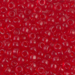 Trans Red-orange Miyuki 6/0 250gm - 6-9140D