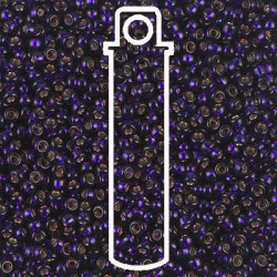 Dyed S/l Dk Purple Miyuki Appx 20gm Tube - 6-91426-TB