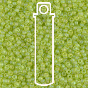 Matte Tr Chartreuse Ab Miyuki Appx 20gm Tube - 6-9143FR-TB