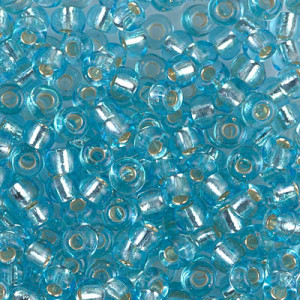 S/l Lt Blue Miyuki 6/0 250 Gram Bag - 6-9148S