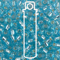 S/l Lt Blue Miyuki Appx 20gm Tube - 6-9148S-TB