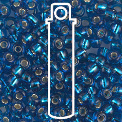 S/l Capri Blue Miyuki Appx 20gm Tube - 6-9149S-TB