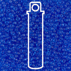 Trans Sapphire Miyuki Appx 20gm Tube - 6-9150-TB