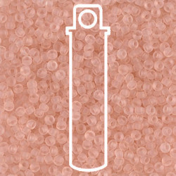Matte Trans Tea Rose Miyuki Appx 20gm Tube - 6-9155F-TB