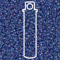 Amethyst/aqua Miyuki Appx 20gm Tube - 6-91827-TB