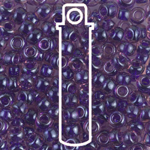 Dk Violet Lined Amy Miyuki Appx 20gm Tube - 6-91835-TB