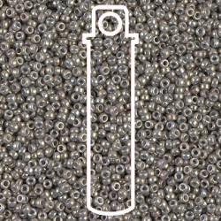 6/0 Seed Bead Galv Gray Lstr 20gm/tb - 6-91865-TB