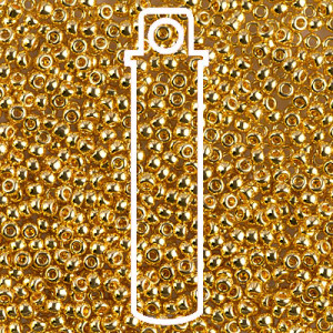 6/0 Miyuki 24kt Gold Plated (db31)appr 20gm Tb - 6-9191-TB