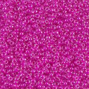 6/0 Miyuki Fuchsia Lined Crystal-250 Gm - 6-9209