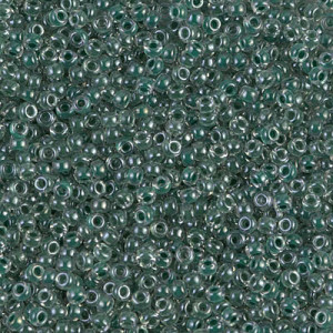6/0 Miyuki Forest Green Lined Crystal-250 Gm - 6-9217