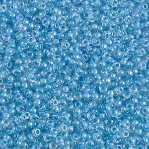 6/0 Miyuki Sky Blue Lined Crystal-250 Gm - 6-9221