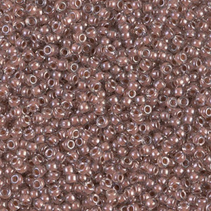 6/0 Miyuki Cocoa Lined Crystal-250 Gm - 6-9224