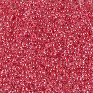 6/0 Miyuki Dk Coral Lined Crystal-250 Gm - 6-9226