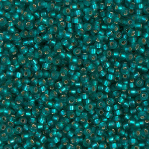6/0 Miyuki Matte S/l Teal-250 Gm - 6-92425F