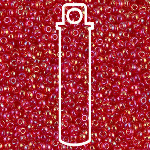 Tr Dk Red Ab Miyuki Appx 20gm Tube - 6-9254D-TB