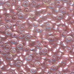 Miyuki 6/0 Pearlized Crystal Ab/pink -250 Gm - 6-93639