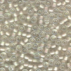 Miyuki 6/0 Pearlized Crystal/white-250 Gm - 6-93801