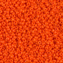 Op Orange Miyuki 6/0 250 Gram Bag - 6-9406