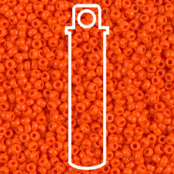 Op Orange Miyuki Appx 20gm Tube - 6-9406-TB