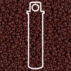 Op Chocolate Miyuki Appx 20gm Tube - 6-9409-TB