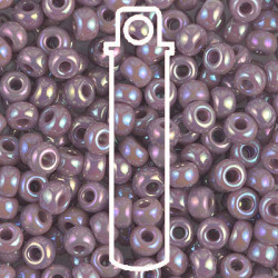 6/0 Miyuki Op Mauve Ab Appr 20gm Tube - 6-9410R-TB