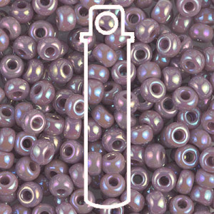 6/0 Miyuki Op Mauve Ab Appr 20gm Tube - 6-9410R-TB