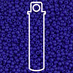 Matte Opaque Cobalt Miyuki Appx 20gm Tube - 6-9414F-TB