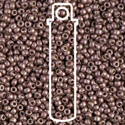 6/0 Miyuki Duracoat Matte Galv Dk Mauve-app 20gm Tb - 6-94213F-TB 6/0 Miyuki Duracoat Matte Galv Dk Mauve-app 20gm Tb - 6-94213F-TB