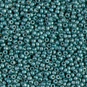6/0 Miyuki Duracoat Matte Galvanized Sea Foam-250gm - 6-94217F